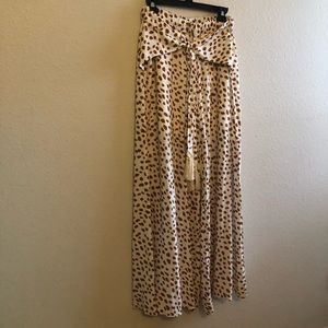 Flowing wide leg pants